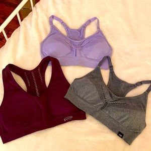 Marika sports bra bundle lot set of 3 bras